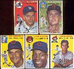 1954 Topps Baseball- 4 Diff.