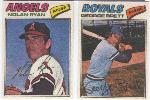 1977 Topps Baseball Cloth Stickers Set of 55- Plus Puzzle Set
