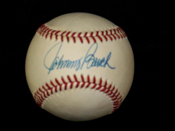Johnny Bench Autographed Official NL Giamatti Baseball
