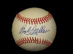 Bob Feller Autographed Official AL Bobby Brown Baseball