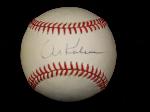 Al Kaline Autographed Official AL Bobby Brown Baseball