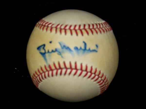 Billy Martin Autographed Official AL Bobby Brown Baseball