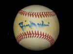 Billy Martin Autographed Official AL Bobby Brown Baseball