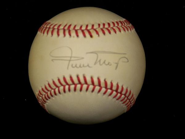 Willie Mays Autographed Official NL Giamatti Baseball