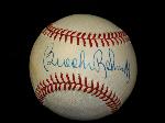 Brooks Robinson Autographed Official AL Bobby Brown Baseball