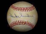 Duke Snider Autographed Official NL Giamatti Baseball