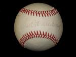 Ted Williams Autographed Official AL Bobby Brown Baseball