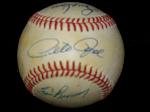 1988? Cincinnati Reds Signed Official Giamatti NL Baseball with 4 Signatures