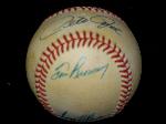 1988? Cincinnati Reds Signed Official Giamatti NL Baseball with 4 Signatures