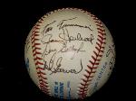 1991 Former Detroit Tigers softball game v. Toledo Tussels- 13 Signatures on Official AL Bobby Brown Baseball
