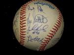 1993 Detroit Tigers Spring Training Official Bobby Brown AL Baseball- Signed by 17 players