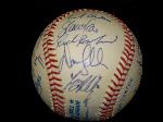 1993 Detroit Tigers Spring Training Official Bobby Brown AL Baseball- Signed by 17 players