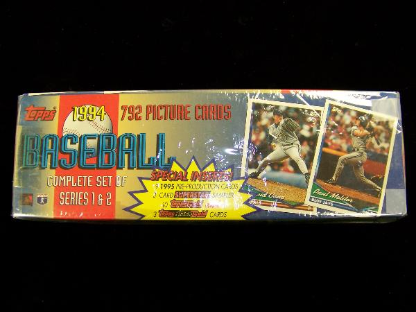 1994 Topps Bsbl.- 1 Complete Baker Factory Set of 818 Cards