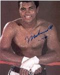 Muhammad Ali Autographed Color 8 x 10