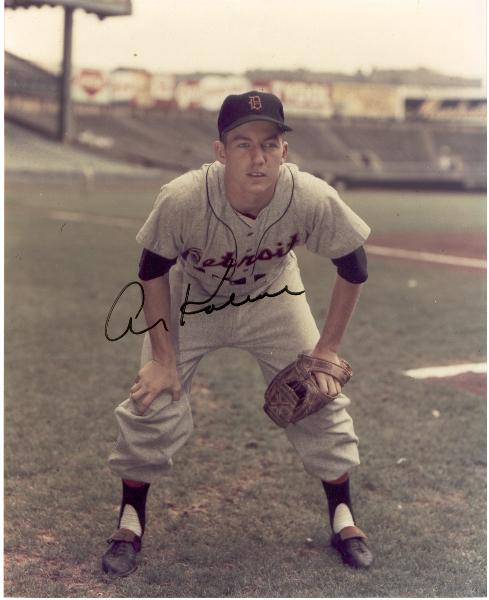 Al Kaline Autographed Color 8 x 10