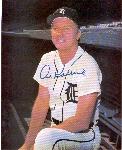 Al Kaline Autographed Color 8 x 10