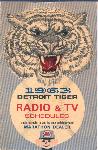1963 Detroit Tigers Marathon Gasoline Schedule