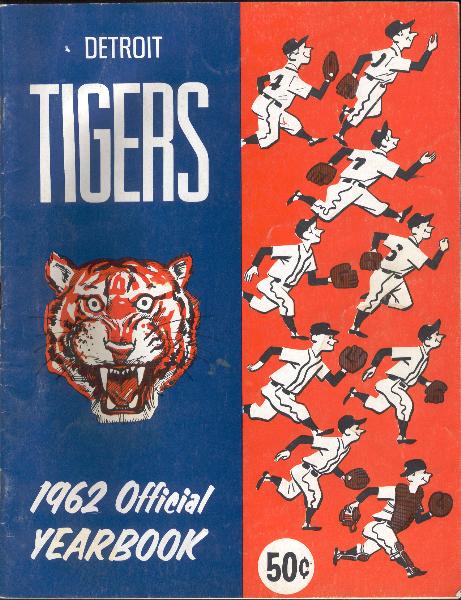 1962 Detroit Tigers Yearbook