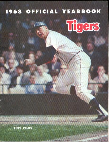 1968 Detroit Tigers Yearbook