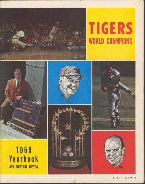 1969 Detroit Tigers Yearbook