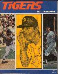 1971 Detroit Tigers Yearbook