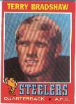 1971 Topps Ftbl.- #156 Terry Bradshaw Rookie- Steelers