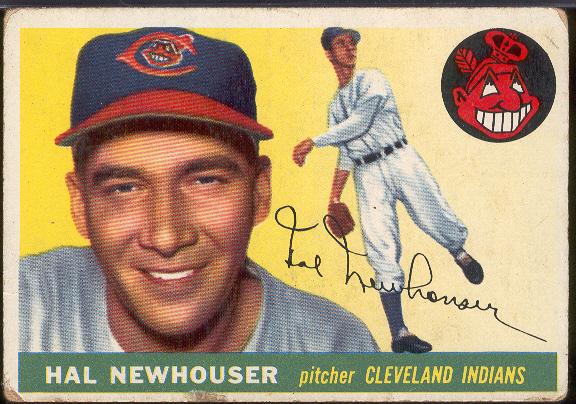 1955 T Bb- #24 Hal Newhouser