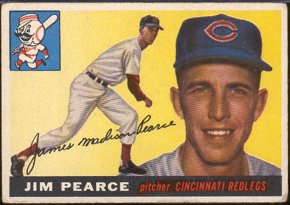 1955 T Bb- #170 Pearce- Hi#