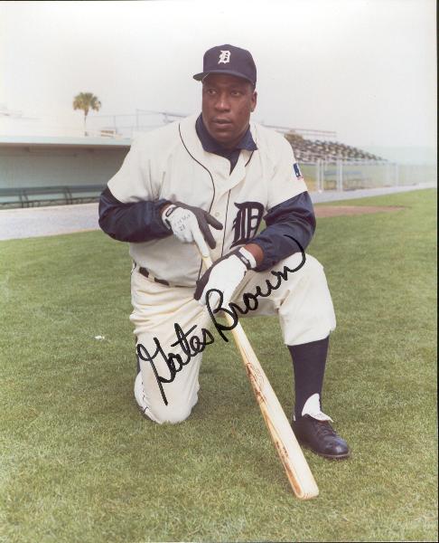 Gates Brown Autographed 8x10
