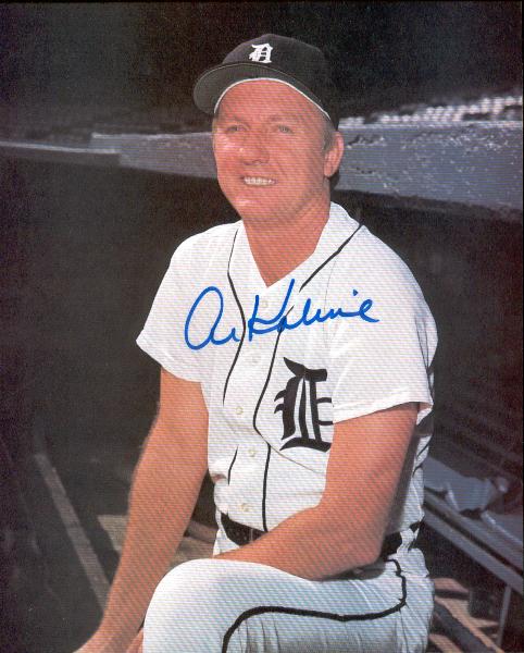 Al Kaline Autographed 8x10