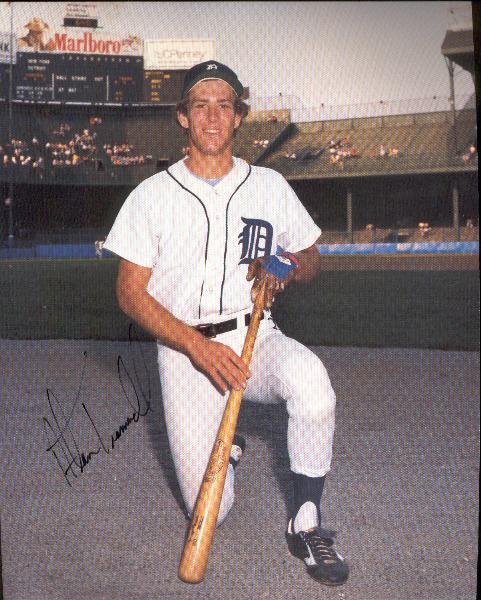 Alan Trammell Autographed 8x10