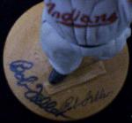 1989 Sports Impressions Autographed Bob Feller 7-1/4” Tall Figurine