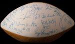 1993 Ohio State Rawlings White Panel Football Autographed by 51 Buckeyes!