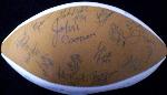 1993 Ohio State Rawlings White Panel Football Autographed by 51 Buckeyes!