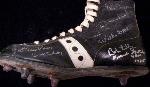 Spot Bilt Leather High Top Cleat Autographed by 14 Pro Football Hall of Famers