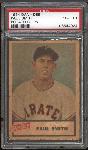 1954 Dan Dee Bb- Paul Smith, Pirates- PSA Poor-Fair 1