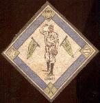 1914 B-18 Blanket- Bill James, Boston N.L.- White Infield