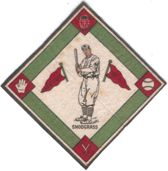 1914 B-18 Blanket- Fred Snodgrass, New York N.L.