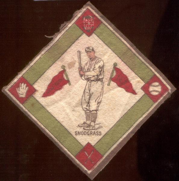 1914 B-18 Blanket- Fred Snodgrass, New York N.L.