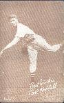 1939-46 Salutation Exhibits- Carl Hubbell(Best Wishes)