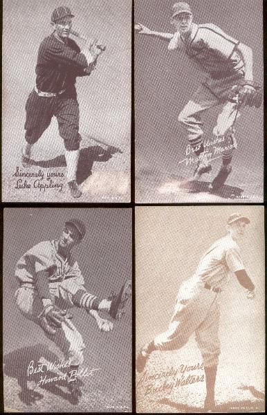 1939-46 Salutation Exhibits- 4 Diff.