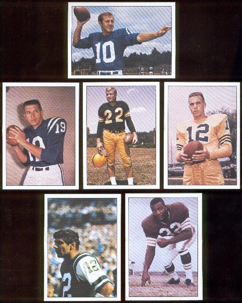 1981 TCMA Football- Unnumbered Variations! First 36 Cards! 