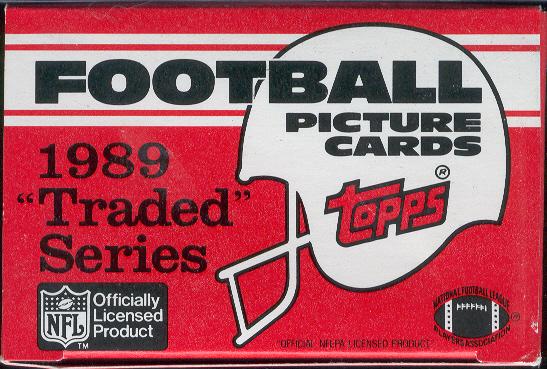 1989 Topps Traded Football Factory Sets of 132- 6 Sets