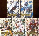 1995 Collector's Edge Football- Nitro Redemption Complete Sets of 25- 4 Sets!