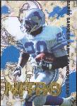 1995 Collector's Edge Football- Nitro Redemption- #5 Barry Sanders, Lions- 10 Cards