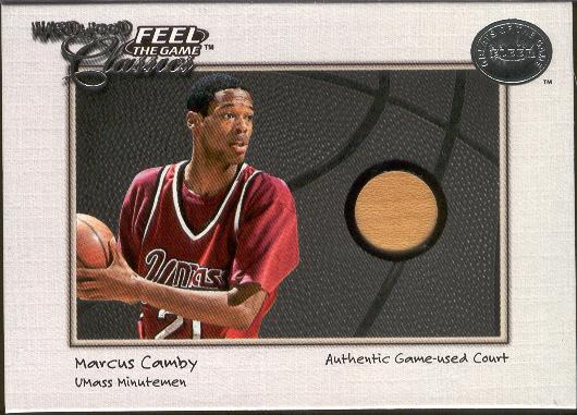 2001 Greats of the Game Bskt.- "Feel the Game Classics"- Marcus Camby, U. of Mass.