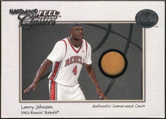2001 Greats of the Game Bskt.- "Feel the Game Classics"- Larry Johnson, UNLV