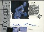 2003-04 SPx Basketball- #185 Keith Bogans AU JSY RC, Magic- #590/1999