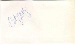 Curt Schilling Autographed 3x5 Card