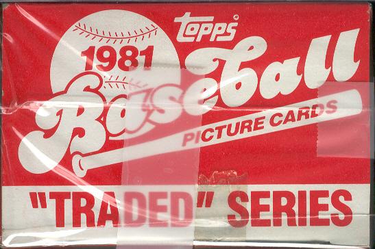1981 Topps Traded Bsbl. Factory Sealed Set of 132